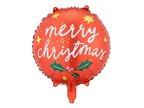 Foliový balonek - Veselé Vánoce, 45 cm (1 ks)