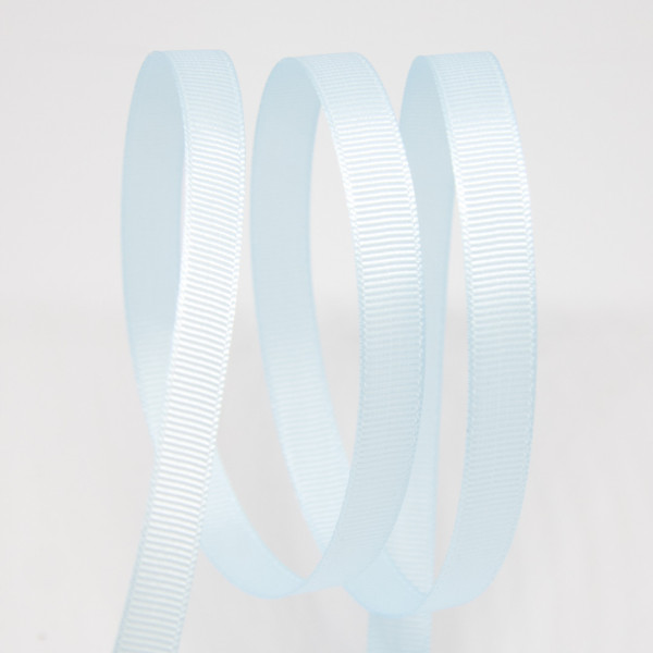Rypsová stuha 15 mm - Světle modrá (25m/rol)