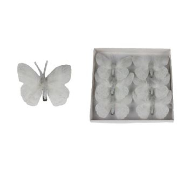 Dekorační motýl, 6ks  MO-X4971
