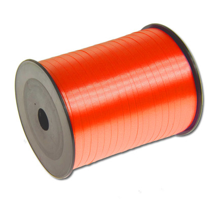Vázací stuha 5 mm x 500 m STANDARD - tmavě oranžová (1 ks)
