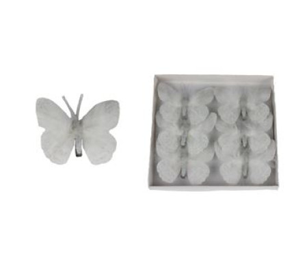 Dekorační motýl, 6ks  MO-X4971