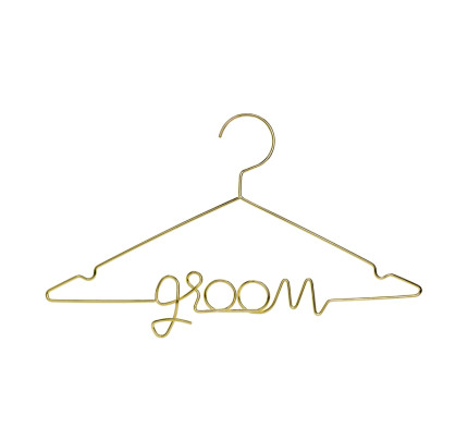 Ramínko na šaty - Groom (1 ks)